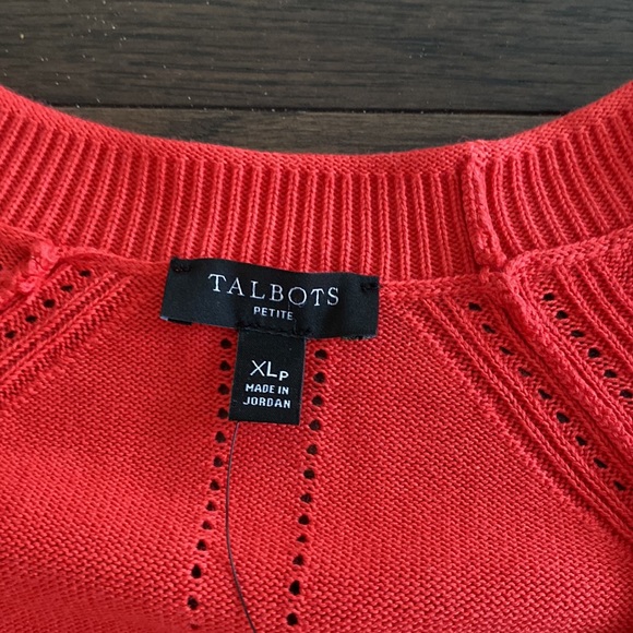 NWT, Talbots, cardigan,size XL. - Picture 3 of 5